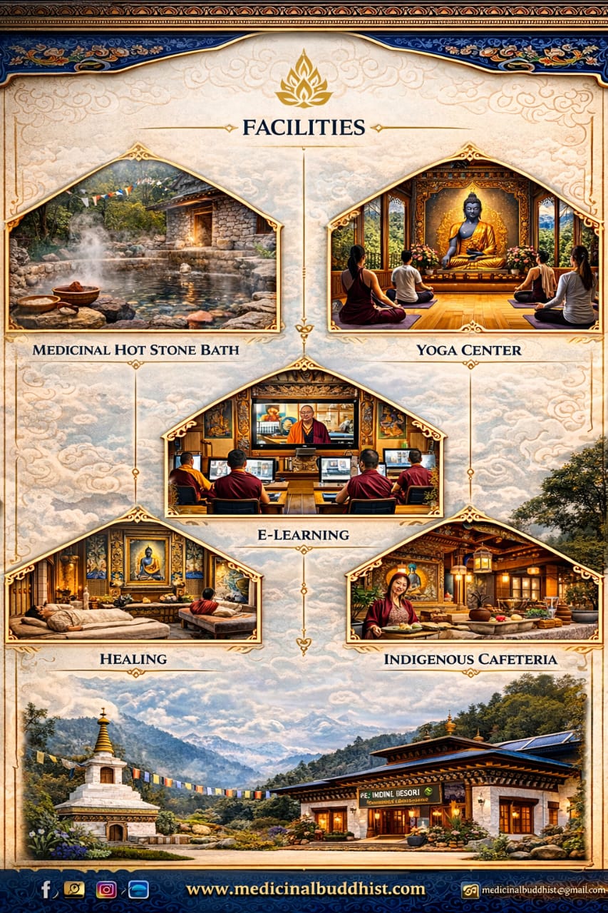 TTMHB Facilities — Medicinal Hot Stone Bath, Yoga Center, E-Learning, Healing, Indigenous Cafeteria